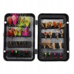 Mouches de pche en acier a haute teneur en carbone leurres de pche lgers de style d