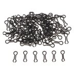 Moule en acier inoxydable, 100 pices, boucles, yeux, connecteur de fabrication de plomb, moule de poids, ...