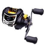 Moulinet lancer lourd avec bobine en mtal, frein max 8 kg, ratio d'engrenage 7. 2:1, haute vitesse, ...