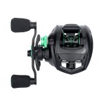 Moulinet de p�che casting en fiber de carbone, ratio de 6. 3:1, 12 + 1bb, haute puissance physique, 18lbs ...