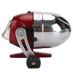Moulinet de pche lger avec poigne en mtal, ratio de vitesse 3. 1 / 1, equipement puissant pour pche ...