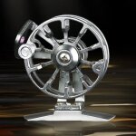 Moulinet de p�che a la mouche en m�tal durable, outil professionnel n66