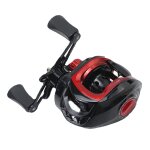 Moulinet de pche baitcasting en mtal, puissant, lger et lisse, pour eau sale et eau douce, main gauche ...