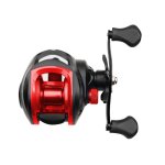 Moulinet de pche baitcasting, ratio d'engrenage 8. 2 / 1, long casting, frein magntique, roue de carpe, ...