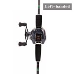 Moulinet de p�che casting 6. 3:1, equipement de grande capacit�, equipement l�ger pour gaucher et droitier ...