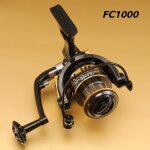 Moulinet de p�che professionnel en m�tal l�ger, bobine de tasse portable, accessoires pour la p�che en ...