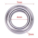 Moulinet de pêche a roulements scellés, accessoire en acier inoxydable pour shimano daiwa, 6 tailles Moulinet de pêche a roulements scellés, accessoire en acier inoxydable pour shimano daiwa, 6 tailles
