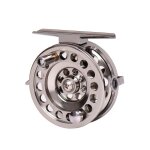 Moulinet de p�che sur glace ultral�ger pour droitier ou gaucher, equipement de bateau, adapt� a la mouche, ...