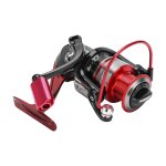 Moulinet de p�che a tambour fixe 10 axes en alliage d'aluminium, moulinet de p�che en m�tal durable, ...