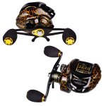 Moulinet spinning ultra - lger pour pche longue distance, etanche, avec grande bobine de traction