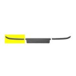Moulure droite pare - choc e46 pour bmw serie 3 e46 sedan de 2001 a 2005