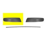 Moulure droite pare - choc pour volkswagen transporter de 2003 a 2009 version caravelle et multivan