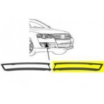 Moulure gauche de pare - chocs avant pour volkswagen passat de 2005 a 2010