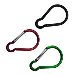 Mousqueton a mousqueton en aluminium, 3 pièces, porte clés, camping voyage pêche Mousqueton a mousqueton en aluminium, 3 pièces, porte clés, camping voyage pêche