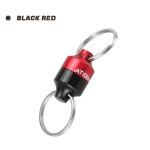 Mousquetons de pche magntiques, outil multifonctionnel, boucles magntiques - type rouge
