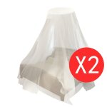Moustiquaire 2 pcs rond 56x325x230 cm