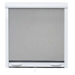 Moustiquaire de fenetre l125 x h145 cm en aluminium laqué blanc - recoupable en largeur et hauteur. Moustiquaire de fenetre l125 x h145 cm en aluminium laqué blanc - recoupable en largeur et hauteur.