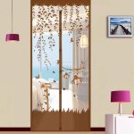 Moustiquaire magnétique a fermeture automatique 90x210cm, moustiquaire pour porte, filet anti - mouche, ... Moustiquaire magnétique a fermeture automatique 90x210cm, moustiquaire pour porte, filet anti - mouche, ...