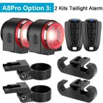 Münpow - a8pro lampe arrière d'alarme de vélo, détection de freinage, télécommande sans fil, chargement ... Münpow - a8pro lampe arrière d'alarme de vélo, détection de freinage, télécommande sans fil, chargement ...