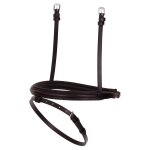 Muserolle combin�e pour cheval etroite bomb�e br equitation cob mixte noir