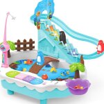 Mvi jouet de pêche magnetique electrique 3 - 6 ans pingouin monter les escaliers musique lumiere jouer ... Mvi jouet de pêche magnetique electrique 3 - 6 ans pingouin monter les escaliers musique lumiere jouer ...