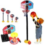 Mvi jouet reglable ensemble de basket - ball enfants bebe enfants sport train equipement net cerceau