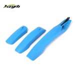 Mzyrh vtt avant set arri�re garde - boue garde - boue avec feux arri�re led