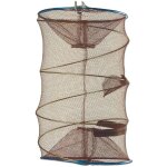 Nasse a poissons ronde pliable maille 0, 9 cm diam. 30 cm lot de 3
