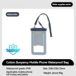 Natureifa - etui de tlphone etanche ipx8, sac en pour la natation et la plonge, scell, etanche, ecran ...