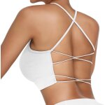Nbgcm - femme soutien - gorge de sport avec dos crois brassire sport yoga sans armature coussinets ...