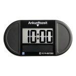 Needit park lite solar disque de stationnement noir electronique