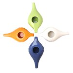 Neti pot en céramique pour système de lavage du nez, kit de lavage pour les sinus, les allergies, le ... Neti pot en céramique pour système de lavage du nez, kit de lavage pour les sinus, les allergies, le ...
