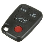 Neufu 4 bouton coque télécommande plip pour 98 - 04 volvo c70 s40 s60 s80 v40 v70 xc70 xc90 Neufu 4 bouton coque télécommande plip pour 98 - 04 volvo c70 s40 s60 s80 v40 v70 xc70 xc90