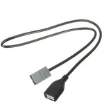 Neufu audio input c�ble fil adaptateur remplacement usb aux mp3 pour honda voiture