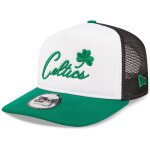 New era a - frame trucker cap - nba boston celtics blanc