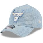 New era a - frame trucker cap patchwork chicago bulls sky