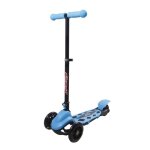 New sports scooter a 3 roue, bleue, pliable