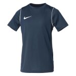Nike - drit - fit - t - shirt de football - enfant - bleu fonc� et blanc