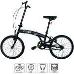 Nilox x0 vélo pliant noir mat Nilox x0 vélo pliant noir mat