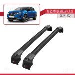 Compatible avec nissan qashqai 3 (j12) 2022 - 2026 ace - 2 barres de toit railing porte - bagages de ...