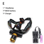 Le noir - lampe frontale de plongée sous - marine, etanche, 4000 lumens - t6, lampe torche, eclairage ... Le noir - lampe frontale de plongée sous - marine, etanche, 4000 lumens - t6, lampe torche, eclairage ...