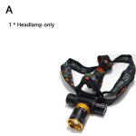 Le noir - lampe frontale de plong�e sous - marine, etanche, 4000 lumens - t6, lampe torche, eclairage ...