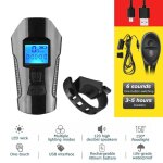Tout noir - lampe de vélo usb 4 modes, ordinateur de bord 6 modes avec klaxon, compteur de vitesse pour ... Tout noir - lampe de vélo usb 4 modes, ordinateur de bord 6 modes avec klaxon, compteur de vitesse pour ...