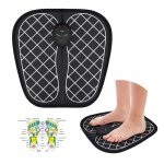 Noir - masseur electrique pour les pieds, physiothrapie, revitalise, pdicure, vibrateur, stimulateur ...