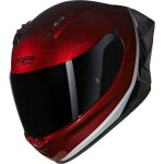 Nolan n60 - 6 sport verniciatura speciale casque, noir - gris - rouge, taille s pour hommes