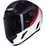 Nolan x - 804 rs ultra carbon d. o. c. casque, noir - blanc, taille xl pour hommes