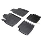 Tapis de sol en caoutchouc tpe - norm liners - fiat 500 - antidérapant - résistant - toutes saisons Tapis de sol en caoutchouc tpe - norm liners - fiat 500 - antidérapant - résistant - toutes saisons