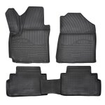 Tapis de sol en caoutchouc tpe - norm liners - kia soul 2019 - antid�rapant - r�sistant - facile a nettoyer ...