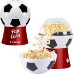 Nouvelhorizonstore - p101cud053 machine a popcorn a air chaud, design ballon de football, sans huile, ...