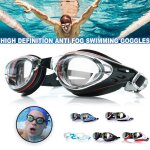 Nouvelles lunettes de natation anti - buée avec sangle réglable, production uv, anti - fuite, confortables ... Nouvelles lunettes de natation anti - buée avec sangle réglable, production uv, anti - fuite, confortables ...